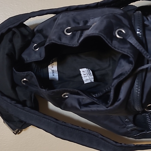 Nine West Black Backpack - Picture 3 of 4
